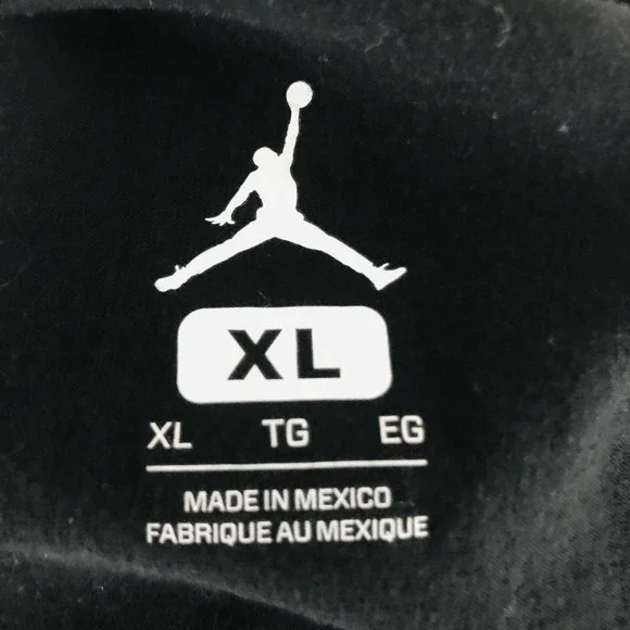 Jordan Shirt Spike‎ Lee Black Mars Blackmon Brooklyn Jumpman Graphic Nike XL - Picture 8 of 8